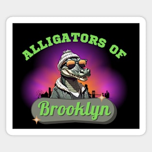 Alligators Of Brooklyn Magnet